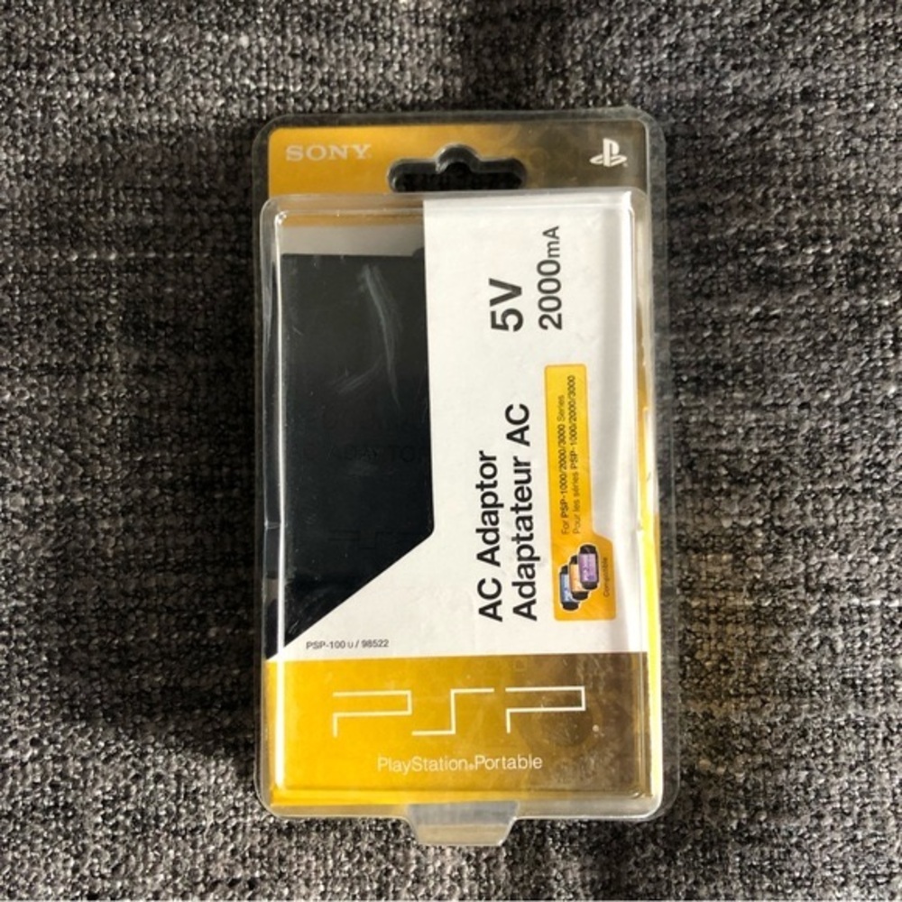 SONY PSP OEM AC Adapter Brand New‎ Sealed Gaming Power Adapter Playstation